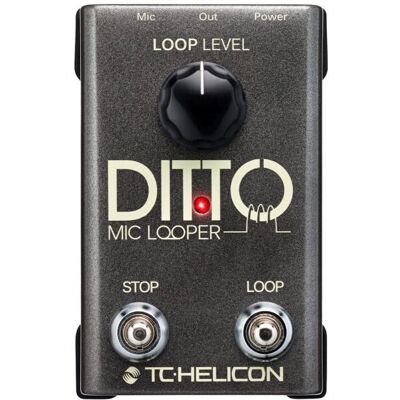 TC Helicon Dito Mic Looper - Interface audio - Publicité TC Helicon Dito Mic Looper - Interface audio - Publicité