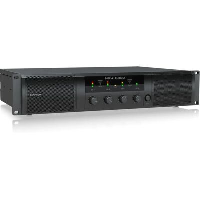 Behringer NX4-6000 Power Amplifier - 4-Channel, 6000W, Black Behringer NX4-6000 Power Amplifier - 4-Channel, 6000W, Black
