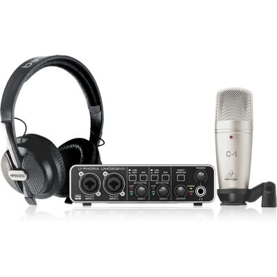 Interface audio USB Behringer U-Phoria UM2 - Matériel d'enregistrement de haute qualité Interface audio USB Behringer U-Phoria UM2 - Matériel d'enregistrement de haute qualité