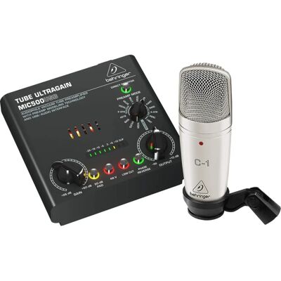 Behringer Behringer VOICE STUDIO Teljes Felvételkészlet - Felvétel & Podcast Készlet Behringer Behringer VOICE STUDIO Teljes Felvételkészlet - Felvétel & Podcast Készlet