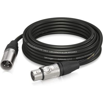 Behringer Gmc-1000 Mikrofonkábel - 10m, XLR F ügy XLR M Behringer Gmc-1000 Mikrofonkábel - 10m, XLR F ügy XLR M