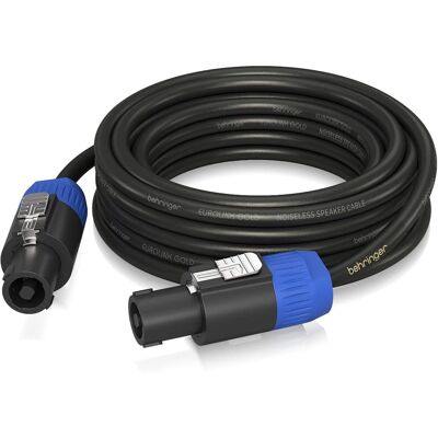 Behringer GLC2-1000 Hangfal kábel - 10M, Csavarozható csatlakozók Behringer GLC2-1000 Hangfal kábel - 10M, Csavarozható csatlakozók
