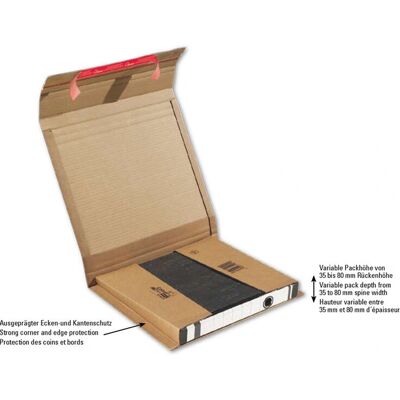 Colompac CP 050.01 - A4 Dokumentenbox - Braun Colompac CP 050.01 - A4 Dokumentenbox - Braun