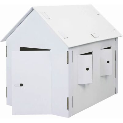 Kreul Casa XXL - Nagy játék ház, Előre kivágott & Színezhető, 120x180x110cm Kreul Casa XXL - Nagy játék ház, Előre kivágott & Színezhető, 120x180x110cm