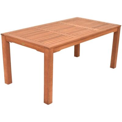 MERXX Gartentisch - Eukalyptusholz - Beige - Rechteckig - 90x170cm MERXX Gartentisch - Eukalyptusholz - Beige - Rechteckig - 90x170cm