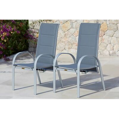 MERXX Amalfi Deluxe Gasdruckfeder Gartensessel - 2er Set MERXX Amalfi Deluxe Gasdruckfeder Gartensessel - 2er Set