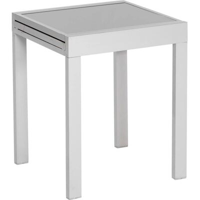 UnknownBrand - Ausziehtisch Aluminium silber/grau - Aluminium - silber/grau - Extendable table UnknownBrand - Ausziehtisch Aluminium silber/grau - Aluminium - silber/grau - Extendable table