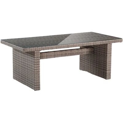 MERXX Riviera Gartentisch - Rechteck, Sicherheitsglas, 100x200 cm - Gartentisch MERXX Riviera Gartentisch - Rechteck, Sicherheitsglas, 100x200 cm - Gartentisch