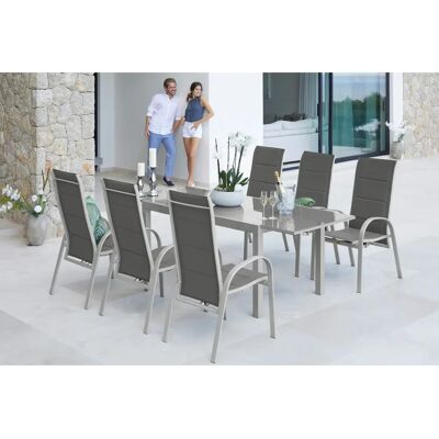 MERXX Amalfi Deluxe Garten Essgruppe - Outdoor Möbel MERXX Amalfi Deluxe Garten Essgruppe - Outdoor Möbel