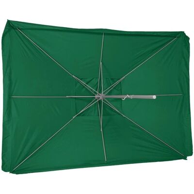 MERXX Rectangular 300x285x400 cm - Grün - Polyester/Aluminium - Sonnenschirm MERXX Rectangular 300x285x400 cm - Grün - Polyester/Aluminium - Sonnenschirm