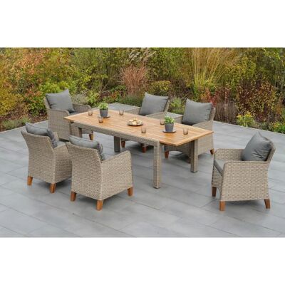 MERXX Gartenmöbelset »Avellino«, beige - Outdoormöbel MERXX Gartenmöbelset »Avellino«, beige - Outdoormöbel