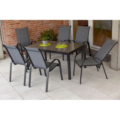 MERXX Amalfi Hochlehner Gartenmöbel - Outdoor-Möbelset MERXX Amalfi Hochlehner Gartenmöbel - Outdoor-Möbelset