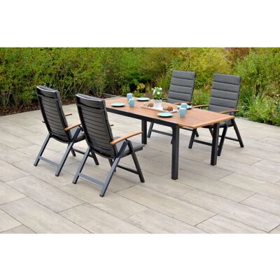 MERXX Astros Garten-Set - Outdoor Möbel mit Ausziehbarem Tisch MERXX Astros Garten-Set - Outdoor Möbel mit Ausziehbarem Tisch