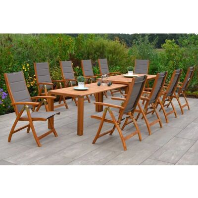 MERXX Acapulco Gartenmöbel-Set - Ausziehbar, FSC Holz MERXX Acapulco Gartenmöbel-Set - Ausziehbar, FSC Holz
