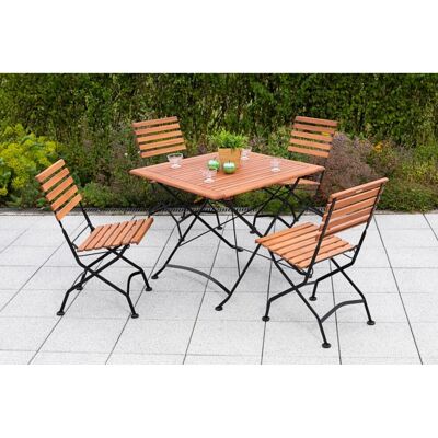 Merxx Schloßgarten Garten-Esstisch - Braun - Gartentisch Merxx Schloßgarten Garten-Esstisch - Braun - Gartentisch