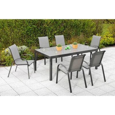 MERXX Amalfi Gartenmöbel-Set - Gartentisch und Stühle MERXX Amalfi Gartenmöbel-Set - Gartentisch und Stühle