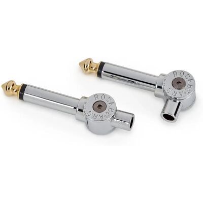 Cables Rockboard para pedales/ JACK SOLDERLESS 2 JACK 1 CORTEUR 1 LLAVE CROMO - Cables y conectores Cables Rockboard para pedales/ JACK SOLDERLESS 2 JACK 1 CORTEUR 1 LLAVE CROMO - Cables y conectores