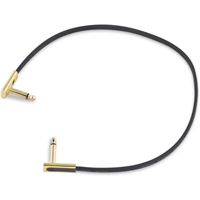 RockBoard Gold Series Patch Cable 45cm Angled - Gold - Patch Cable RockBoard Gold Series Patch Cable 45cm Angled - Gold - Patch Cable