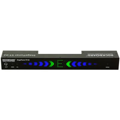 Rockboard Tuner de scène ST-02, format rack 19 pouces - Publicité Rockboard Tuner de scène ST-02, format rack 19 pouces - Publicité