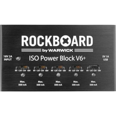 Rockboard Iso Power Block V6+ - Power Supply Rockboard Iso Power Block V6+ - Power Supply
