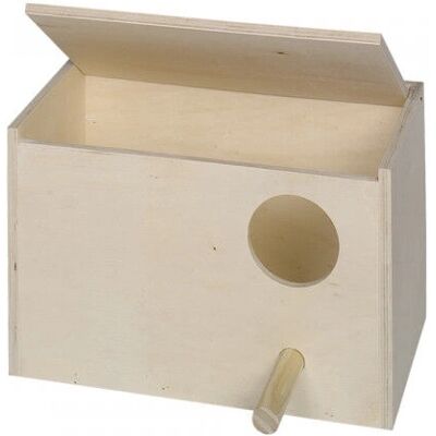 Nobby 50259 - Grote horizontale vogelnestdoos Nobby 50259 - Grote horizontale vogelnestdoos