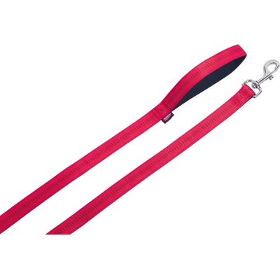 Nobby 78514-01 laisse chien/chat - Nylon souple 120cm Rouge - Publicité Nobby 78514-01 laisse chien/chat - Nylon souple 120cm Rouge - Publicité