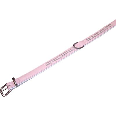 Nobby - Crystal - Rosa - Kunstleder - Collar Nobby - Crystal - Rosa - Kunstleder - Collar