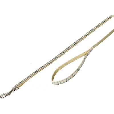 Nobby Tartan 1,2 m Beige Nylon Hundeleine - Hund Nobby Tartan 1,2 m Beige Nylon Hundeleine - Hund