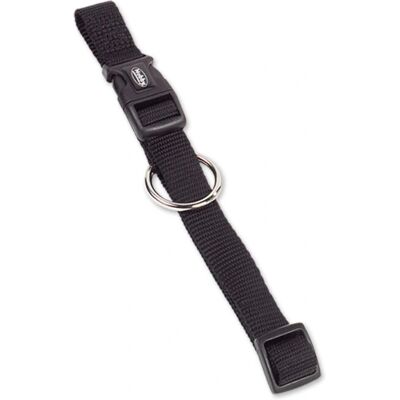 Nobby 74703-05 Hond/Kat Halsband - Zwart Nylon M-L Veilige Gesp Nobby 74703-05 Hond/Kat Halsband - Zwart Nylon M-L Veilige Gesp