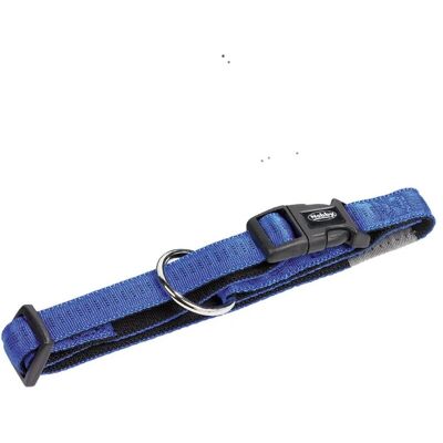 Nobby Model 78509-06 Verstelbaar blauwe nylon hondenhalsband - Hondenhalsband Nobby Model 78509-06 Verstelbaar blauwe nylon hondenhalsband - Hondenhalsband