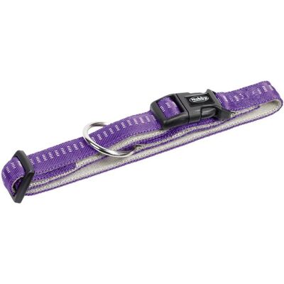 Nobby Hundehalsband Soft Grip - Lila, 40-55cm, Nylon - Hundehalsband Nobby Hundehalsband Soft Grip - Lila, 40-55cm, Nylon - Hundehalsband