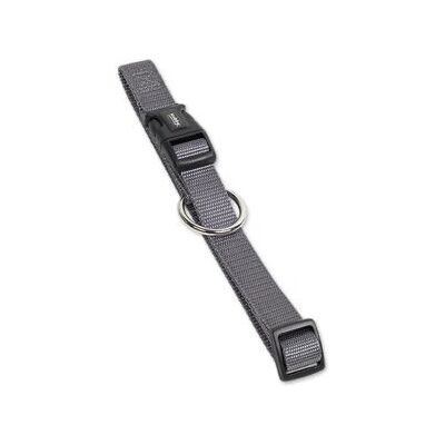 Nobby Klassischer Grauer Nylon-Hundehalsband - Verstellbar 50-65cm Nobby Klassischer Grauer Nylon-Hundehalsband - Verstellbar 50-65cm