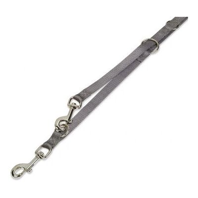 Nobby 79100-42 Kutya póráz - Szürke nylon tréning póráz Nobby 79100-42 Kutya póráz - Szürke nylon tréning póráz