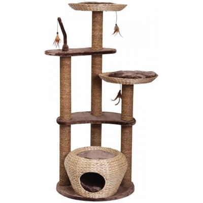 Nobby Estaca Kočičí škrabadlo - Sisal, Hnědé, 60x60x141cm Nobby Estaca Kočičí škrabadlo - Sisal, Hnědé, 60x60x141cm