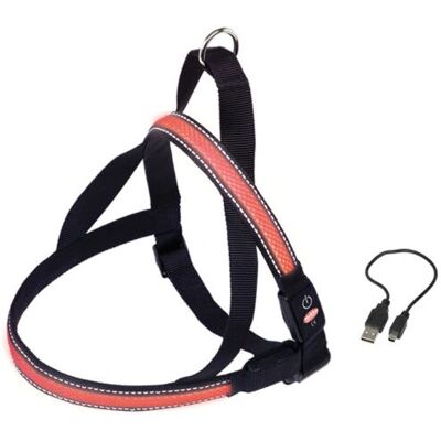 Nobby Modell 78238-01 LED Rot Nylon Hundegeschirr - Sicherheit Nobby Modell 78238-01 LED Rot Nylon Hundegeschirr - Sicherheit