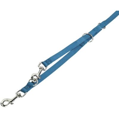 Nobby 79099-32 Laisse chien/chat - Nylon, Réglable, Bleu - Publicité Nobby 79099-32 Laisse chien/chat - Nylon, Réglable, Bleu - Publicité