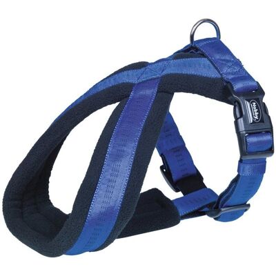Nobby Hundegeschirr - Gepolstert Nylon mit Fleece - Verstellbar, Blau - Hundegeschirr Nobby Hundegeschirr - Gepolstert Nylon mit Fleece - Verstellbar, Blau - Hundegeschirr