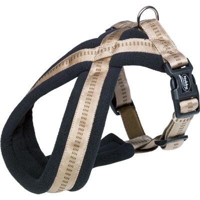 Nobby Model 80517-83 Beige Nylon Dog No-pull Harness - Dog Harness Nobby Model 80517-83 Beige Nylon Dog No-pull Harness - Dog Harness