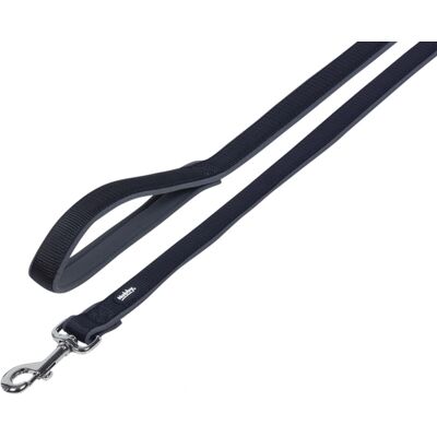 Nobby Classic Preno nylonowy smycz dla psa - 1,2 m, czarna Nobby Classic Preno nylonowy smycz dla psa - 1,2 m, czarna