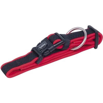 Nobby Hundehalsband Mesh Preno - Verstellbar, Rot, 25-35cm, 15/20mm - Hundehalsband Nobby Hundehalsband Mesh Preno - Verstellbar, Rot, 25-35cm, 15/20mm - Hundehalsband