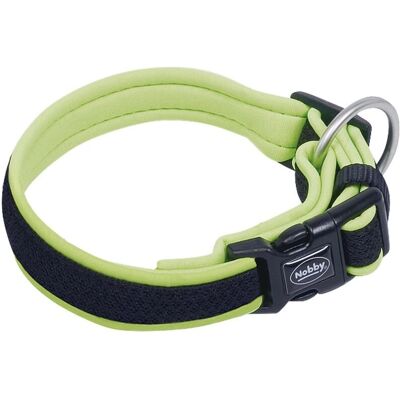 Collier pour chien Nobby Mesh Preno - Réglable, Jaune Néon - Publicité Collier pour chien Nobby Mesh Preno - Réglable, Jaune Néon - Publicité