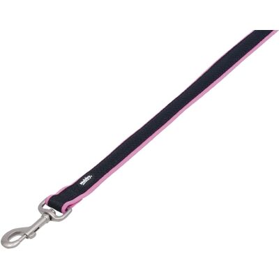 Nobby Mesh Preno 1,2 m Różowy nylonowy smycz dla psa - Smycz dla psa Nobby Mesh Preno 1,2 m Różowy nylonowy smycz dla psa - Smycz dla psa