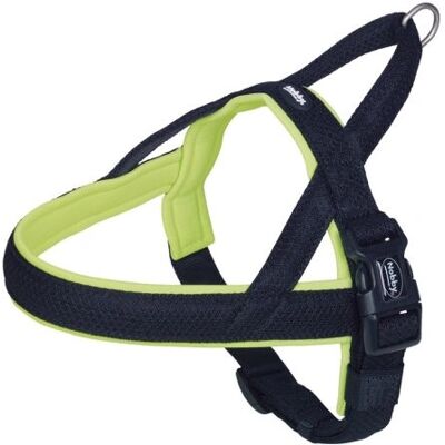 Nobby 80555-24 Obroża dla psa/kota XL czarna, zielony nylon Nobby 80555-24 Obroża dla psa/kota XL czarna, zielony nylon
