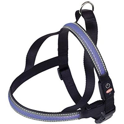 Nobby LED Hundegeschirr - Reflektierend, USB aufladbar, Wasserfest - XL Nobby LED Hundegeschirr - Reflektierend, USB aufladbar, Wasserfest - XL