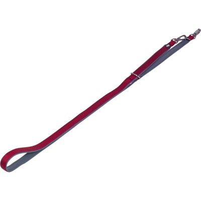 Nobby Preno Royal nylonový výcvikový vodítko - 200cm, Červené, Nastavitelné Nobby Preno Royal nylonový výcvikový vodítko - 200cm, Červené, Nastavitelné