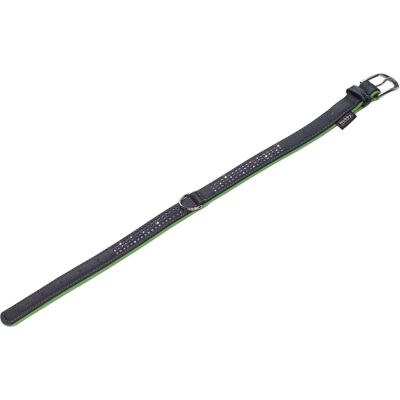 Nobby - Pacific DeLuxe - Zelená kůže - 52 cm - obojek Nobby - Pacific DeLuxe - Zelená kůže - 52 cm - obojek