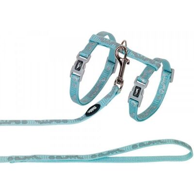 Nobby 88922 Hund/Katze Geschirr - Nylon Blau - Verstellbares ID-Badge Lanyard Nobby 88922 Hund/Katze Geschirr - Nylon Blau - Verstellbares ID-Badge Lanyard
