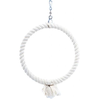 Anello da arrampicata in cotone per inseparabili - Giocattolo per uccelli Anello da arrampicata in cotone per inseparabili - Giocattolo per uccelli