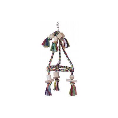 Nobby - Pyramid Cotton - Multicolor - Cage Toy Nobby - Pyramid Cotton - Multicolor - Cage Toy