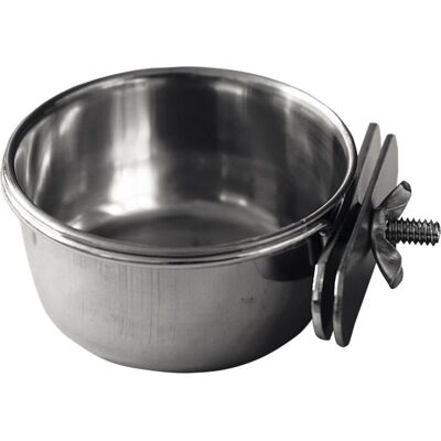 Nobby 38024 Alimentatore per Uccelli in Acciaio Inox - Appeso Nobby 38024 Alimentatore per Uccelli in Acciaio Inox - Appeso